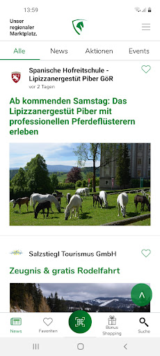 Android application Lipizzanerheimat App screenshort