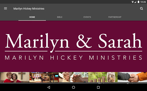 Screenshot of Marilyn Hickey Ministries
