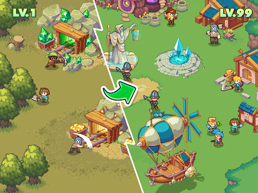 Guardian War: RPG Pixel Hero - Role Playing - games
