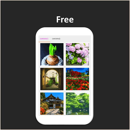 Color by Number - garden Screen 2