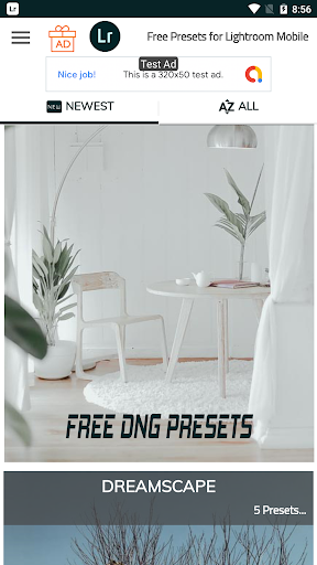 Android application Presets for Lightroom Mobile screenshort