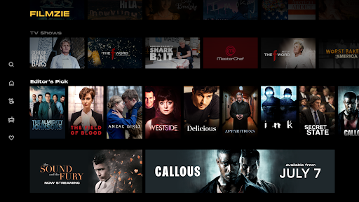 Screenshot of Filmzie – Movie Streaming App
