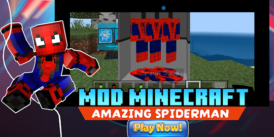 Spiderman mod for MCPE