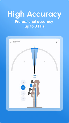 Screenshot of Bass Tuner - LikeTones