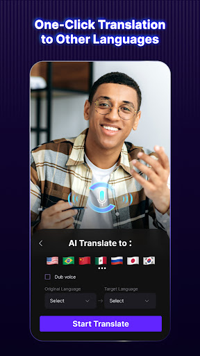 Screenshot of Blink Captions by Vozo AI