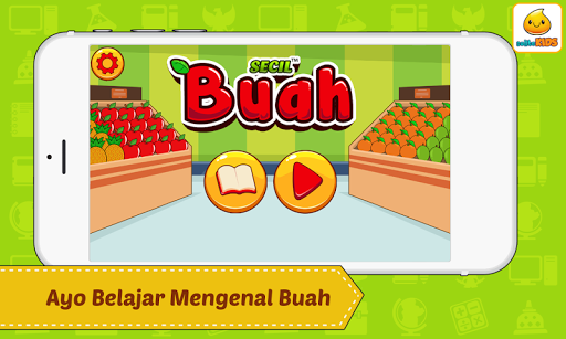 Android application Belajar Buah + Suara screenshort