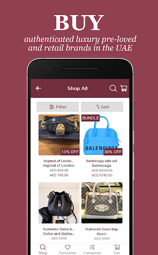Les Femmes: Fashion Buy & Sell Screen 3