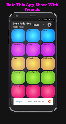 Drum Pads - Music Maker screenshot 1
