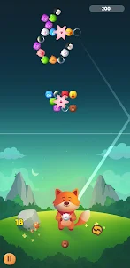 Bubble shooter puzzle game