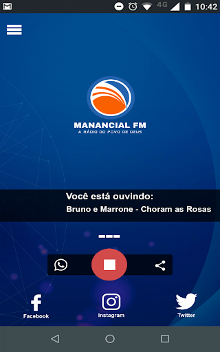 Rádio Manancial FM Screen 2