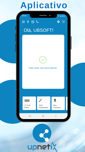Android application UPNETIX screenshort