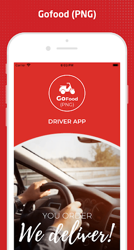 Android application GoFood (PNG) Driver App screenshort
