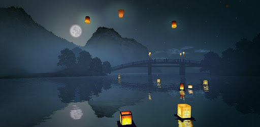 Lantern Festival 3D Wallpaper