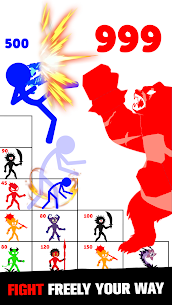 Stick Fight: Endless Battle MOD (Unlocked All SKin) 6