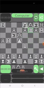 Capture d'écran d'échecs des enfants aux grands maîtres