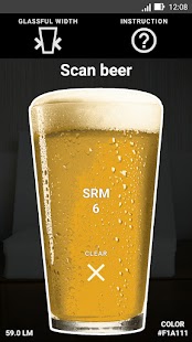 SRM beer scanner Screenshot