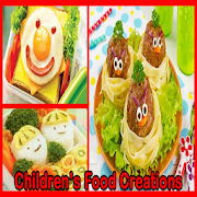 Childrens Food Creations Wallpaper