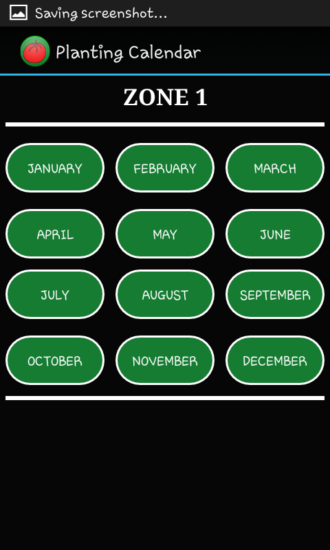 Android application Planting Calendar. Lunar Planting guide. Garden. screenshort