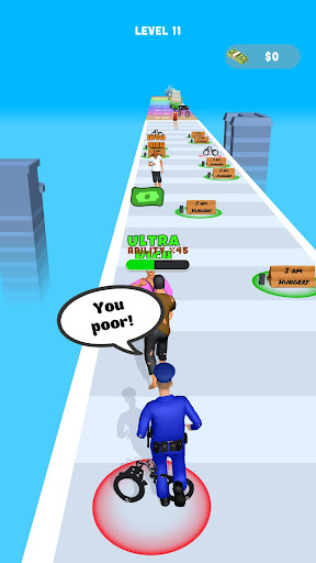 Beggar Runner 3D Screen 3