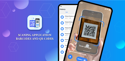 Android application QR Code & Barcode Scanner screenshort