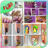 Nail Art Step By Step Design icon