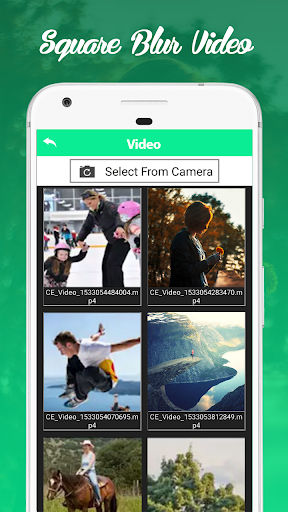 Blur Video, Blur Square Video, Screen 2