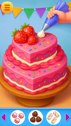 Birthday Cake Cooking Games screenshot 1
