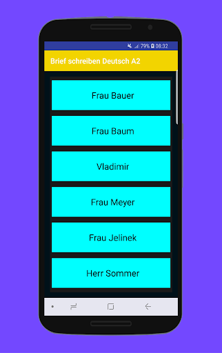 Brief schreiben Deutsch A2 Screen 3