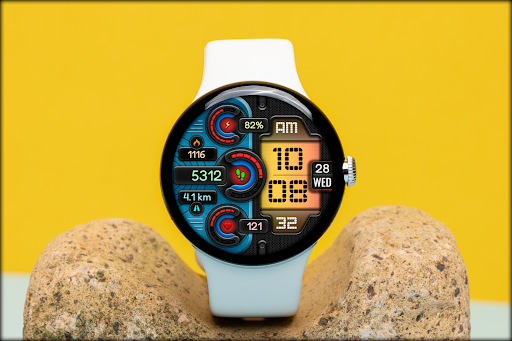 Digital DUBAS URX22 Watch face screenshot 3
