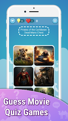Guess movie film quiz games - Screenshot 2