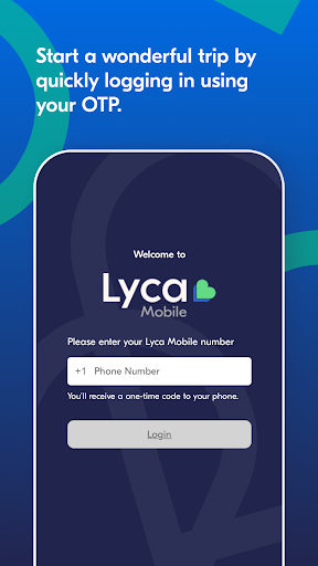 Android application Lycamobile USA screenshort