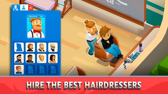 Idle Barber Shop Tycoon – Business Management Game 1.0.7 Apk + Mod 2