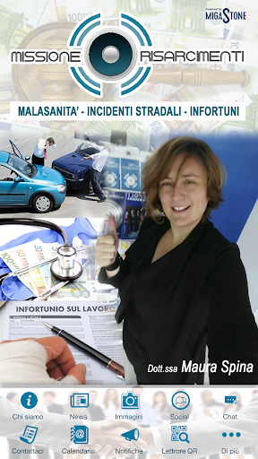 Android application Mi risarcisco screenshort