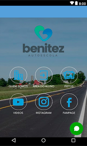 Android application Benitez Autoescola screenshort