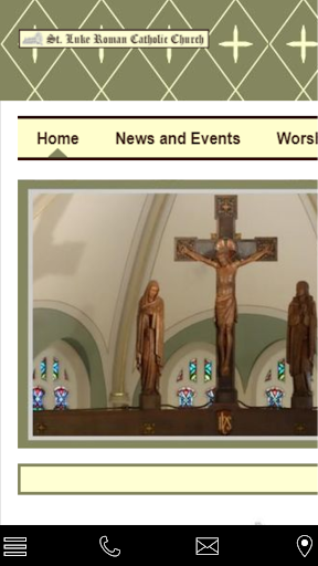 Android application St Luke Parish screenshort