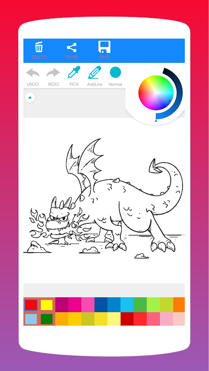 Legendary Dragon Coloring Book - 1.6 - (Android)