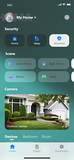 Android application Homatics screenshort