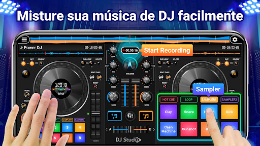Visualização do aplicativo