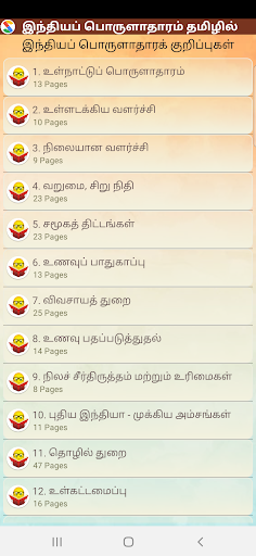 Indian Economics in Tamil Screen 2