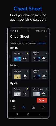 WalletFlo: Credit Card Mgmt Screen 2
