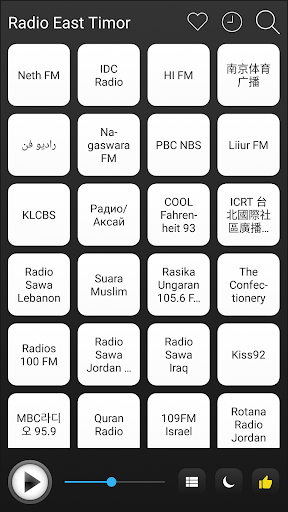 Android application East Timor Radio FM AM Music screenshort