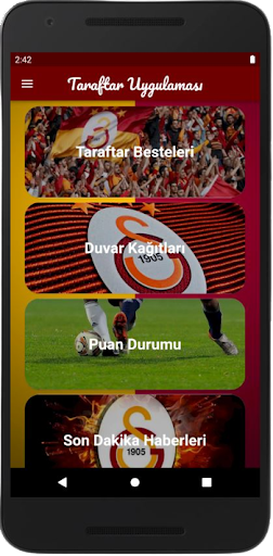 Android application Cimbom - Taraftar screenshort