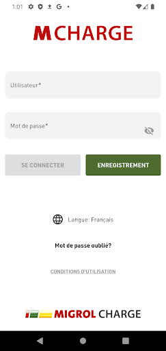 Aperçu de l'application