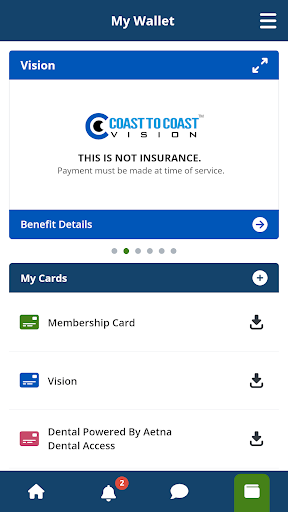 My Benefits Work Screen 2