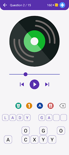 Aperçu de l'application
