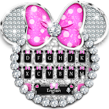 Pink Minny Diamond keyboard icon