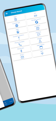 NFC write and read tags Screen 2