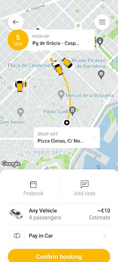 elTaxi Screen 3
