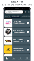 screenshot of Radio Guatemala FM y Online