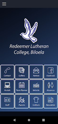 Android application Redeemer Lutheran College screenshort